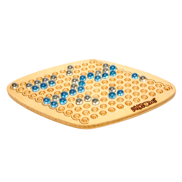 Physome RhomLink | Hex Plywood 2 Players Table Top Wooden Board Game