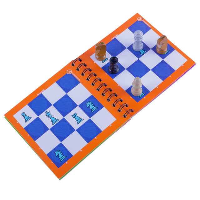 Physome Single Player Chess Board Game You Can Play Alone for The Whole Family 1 Player Chess Puzzle Chess Player Beginner to Experts Chess for Kids