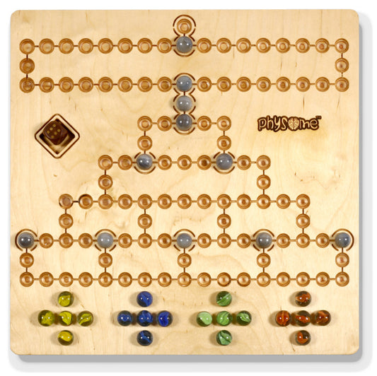 Barricade Board Game | Wooden Board Game | Physome Games